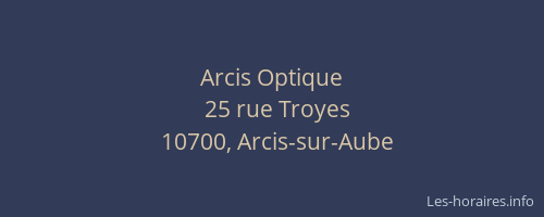 Arcis Optique