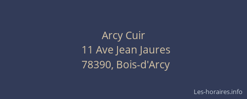 Arcy Cuir