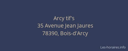 Arcy tif's