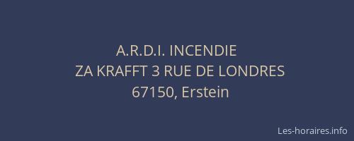 A.R.D.I. INCENDIE