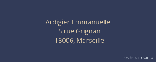 Ardigier Emmanuelle