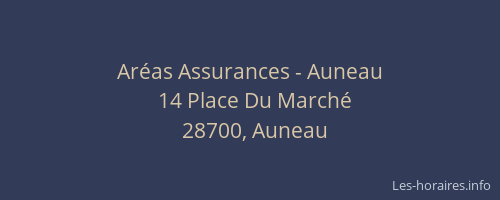 Ar&eacute;as Assurances - Auneau