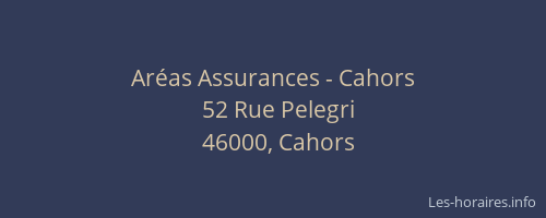 Aréas Assurances - Cahors