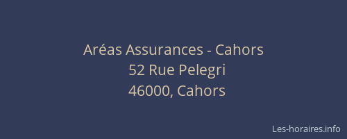 Ar&eacute;as Assurances - Cahors