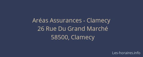 Aréas Assurances - Clamecy