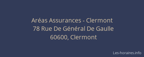 Aréas Assurances - Clermont