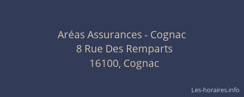 Aréas Assurances - Cognac