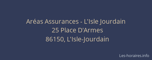 Aréas Assurances - L'Isle Jourdain