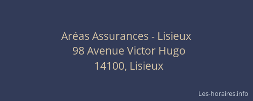 Ar&eacute;as Assurances - Lisieux