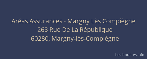 Aréas Assurances - Margny Lès Compiègne
