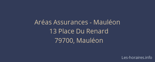 Aréas Assurances - Mauléon