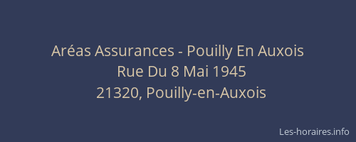 Aréas Assurances - Pouilly En Auxois