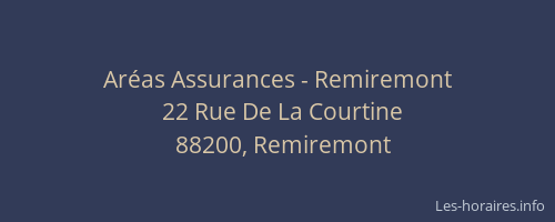 Aréas Assurances - Remiremont