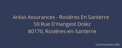 Aréas Assurances - Rosières En Santerre