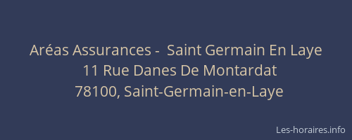 Aréas Assurances -  Saint Germain En Laye