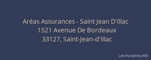 Aréas Assurances - Saint Jean D'Illac