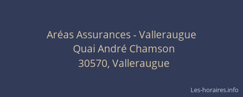 Aréas Assurances - Valleraugue