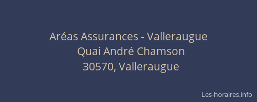 Ar&eacute;as Assurances - Valleraugue