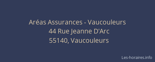 Aréas Assurances - Vaucouleurs