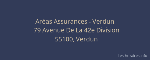 Aréas Assurances - Verdun