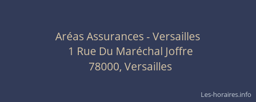 Aréas Assurances - Versailles