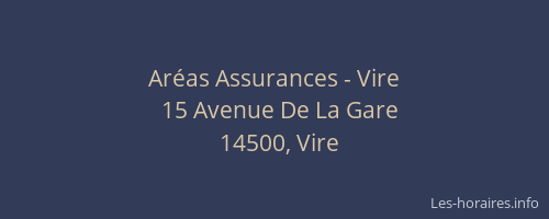 Ar&eacute;as Assurances - Vire