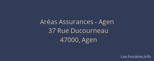Aréas Assurances - Agen