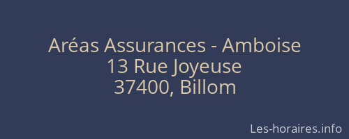 Aréas Assurances - Amboise