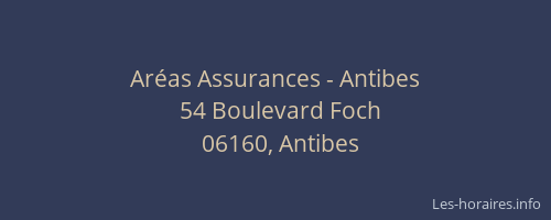 Aréas Assurances - Antibes