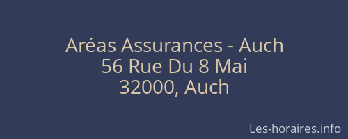 Aréas Assurances - Auch