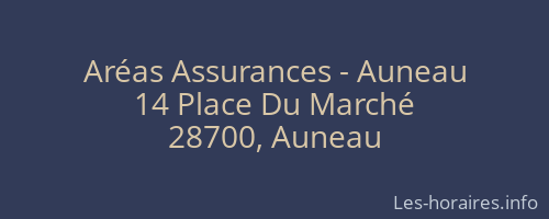 Aréas Assurances - Auneau