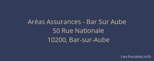 Aréas Assurances - Bar Sur Aube