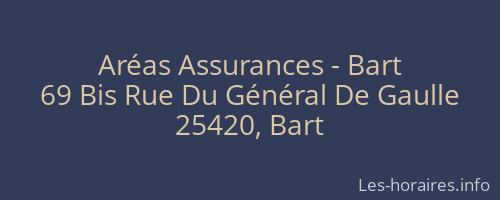 Aréas Assurances - Bart