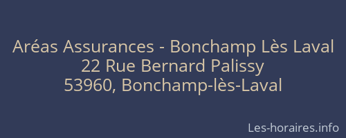 Aréas Assurances - Bonchamp Lès Laval