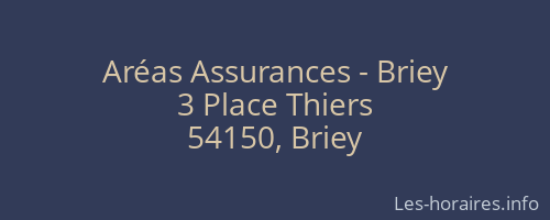 Aréas Assurances - Briey