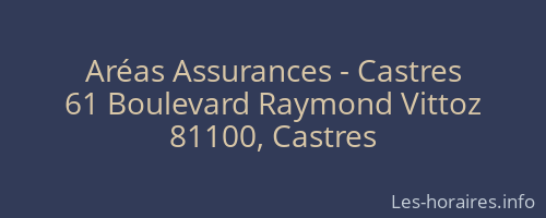 Aréas Assurances - Castres