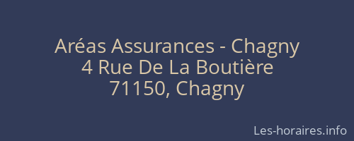 Aréas Assurances - Chagny