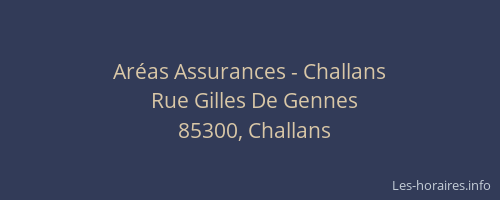 Aréas Assurances - Challans