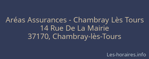 Aréas Assurances - Chambray Lès Tours