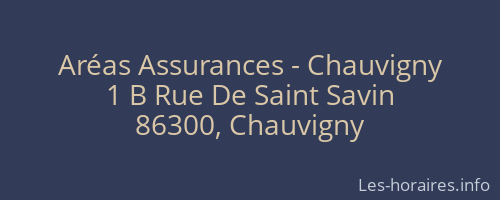 Aréas Assurances - Chauvigny