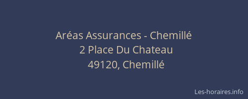 Aréas Assurances - Chemillé