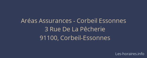 Aréas Assurances - Corbeil Essonnes