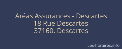Aréas Assurances - Descartes