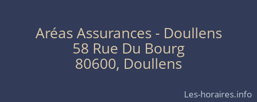 Aréas Assurances - Doullens
