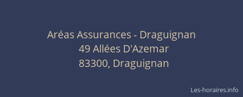 Aréas Assurances - Draguignan