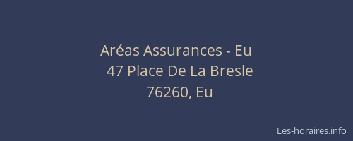 Aréas Assurances - Eu