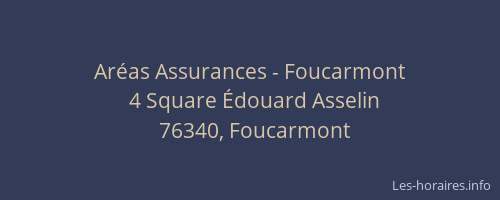 Aréas Assurances - Foucarmont