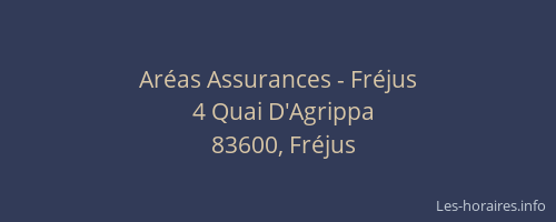 Aréas Assurances - Fréjus