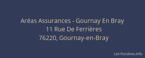 Aréas Assurances - Gournay En Bray