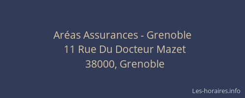 Aréas Assurances - Grenoble